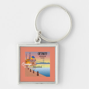 Greetings from Istanbul Turkey Keychain