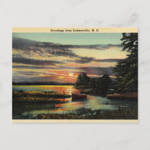 Greetings From Jacksonville, North Carolina Postcard
