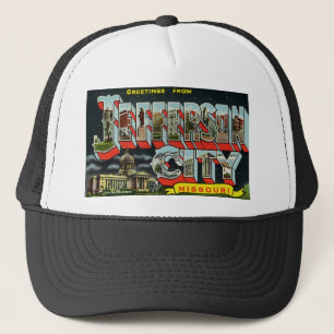 Greetings from Jefferson City Missouri Trucker Hat