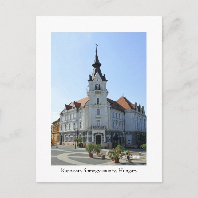 Greetings from Kaposvar, Hungary Postcard (Front)