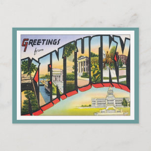 Greetings From Kentucky Postcard