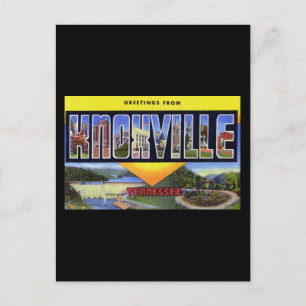 Greetings from Knoxville Tennessee Postcard