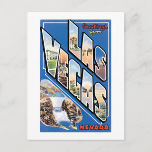 Greetings from Las Vegas! Postcard