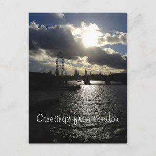 Greetings from London Postcard