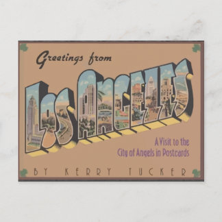 Greetings From Los Angeles, Vintage Postcard