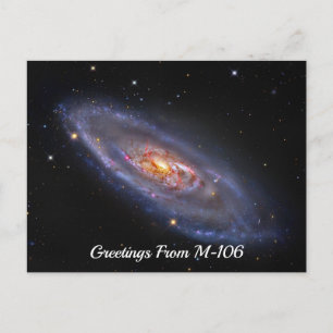 Greetings From M-106 Postcard