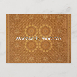 Greetings from Marrakech Morocco Postcard