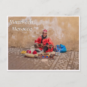 Greetings from Marrakech Morocco Postcard