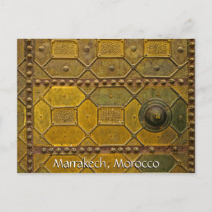Greetings from Marrakech Morocco Postcard