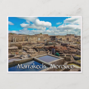 Greetings from Marrakech Morocco Postcard