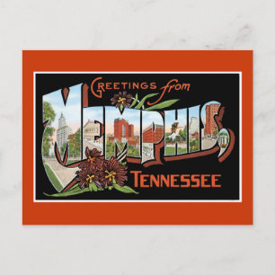 Greetings from Memphis, Tennessee Postcard