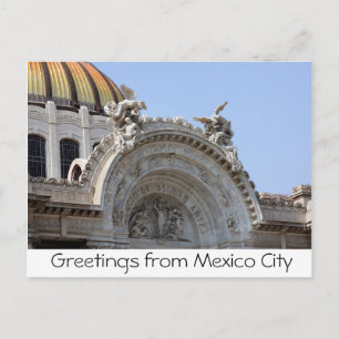 Greetings from Mexico City Postcard