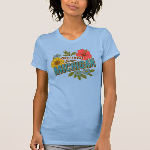 Greetings from Michigan t-shirt