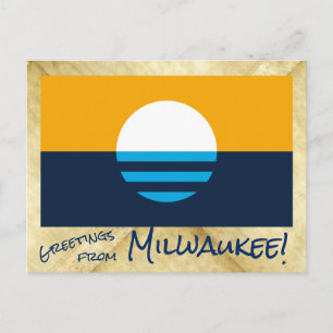 Greetings from Milwaukee Postcard