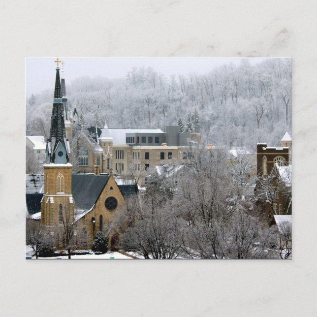 Greetings From Minnesnowta! Postcard (Front)