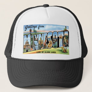 Greetings from Minnesota! Trucker Hat