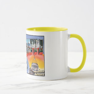 Greetings From Mississippi Vintage Postcard Mug