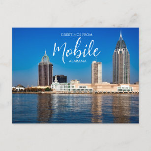 Greetings from Mobile Alabama Postcard