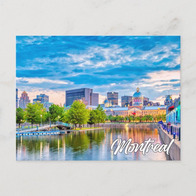 Greetings From Montreal, Quebec, Canada Postcard (Front)