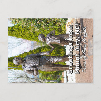 Greetings from Mount Airy, NC! Postcard