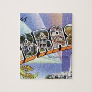 Greetings From Nebraska Jigsaw Puzzle