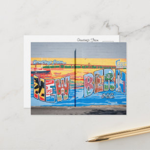 Greetings from New Bern, North Carolina Postcard