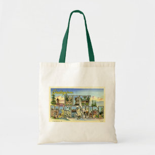 Greetings From New Hampshire Tote Bag