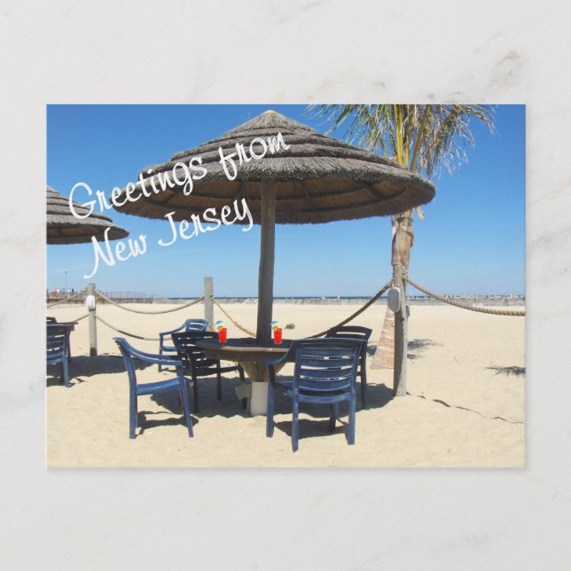 Greetings from New Jersey Postcard (Front)