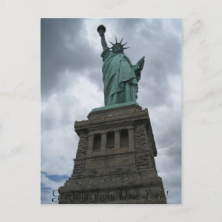 Greetings from New York! Postcard