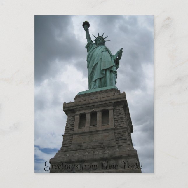 Greetings from New York! Postcard (Front)