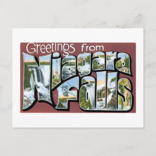 Greetings from Niagara Falls! Vintage Postcard