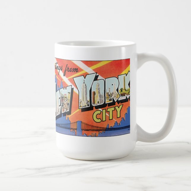 Greetings From NYC - Mug (Right)