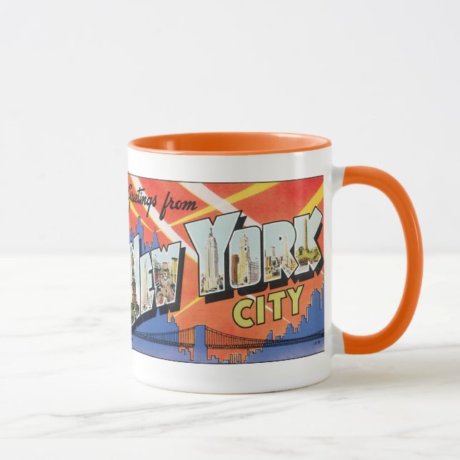 Greetings From NYC - Mug (Right)