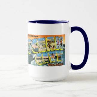 Greetings From Ocean City, NJ Mug