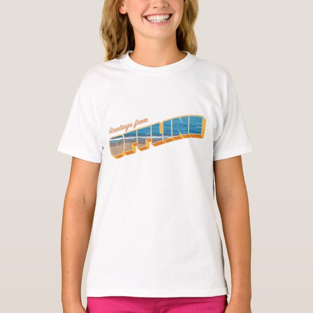 Greetings from Offline T-Shirt (Front)