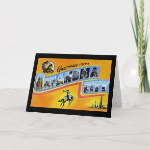 Greetings from Oklahoma Card
