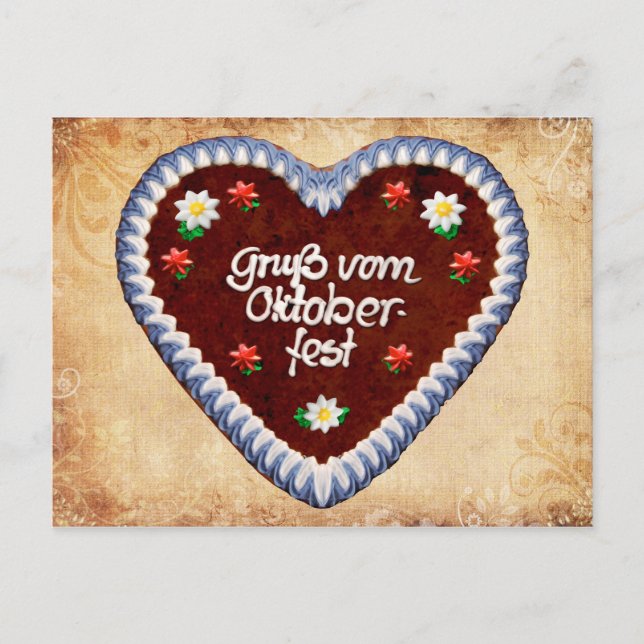 Greetings from Oktoberfest Postcard (Front)