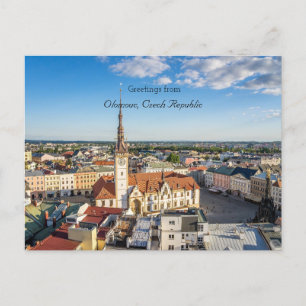 Greetings from Olomouc, Czech Republic Postcard