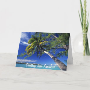 Greetings from Paradise Card