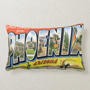 Greetings From Phoenix Arizon Lumbar Cushion