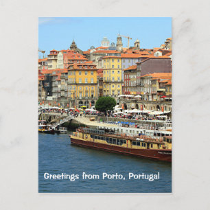 Greetings from Porto, Portugal Postcard