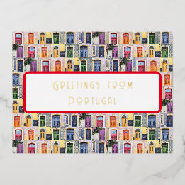 Greetings from Portugal Postcard