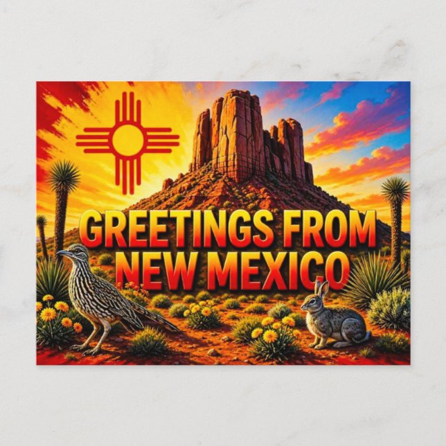 Greetings From Postcard  (Front)