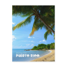 Greetings From Puerto Rico - POSTCARD