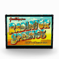 Greetings from Radiator Springs Arizona