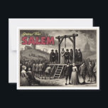 Greetings From Salem Postcard<br><div class="desc">vintage postcard</div>