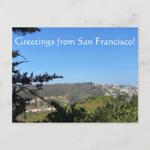 Greetings from San Francisco! Holiday Postcard