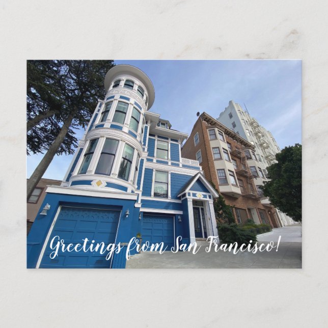 Greetings from San Francisco! Postcard (Front)