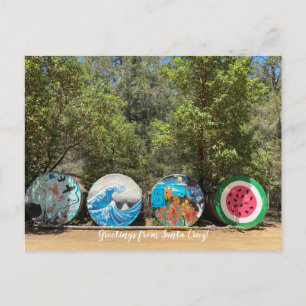 Greetings from Santa Cruz! Postcard