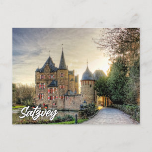 Greetings From Satzvey Castle, Germany Postcard